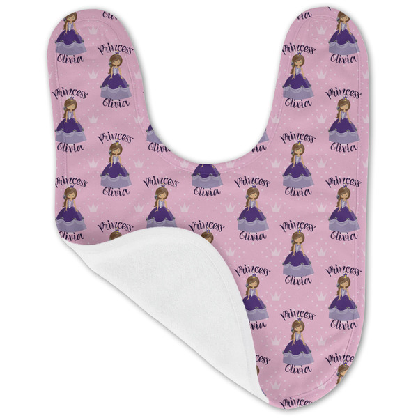 Custom Princess Baby Bib - AFT folded
