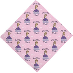 Custom Princess Dog Bandana Scarf w/ Name All Over