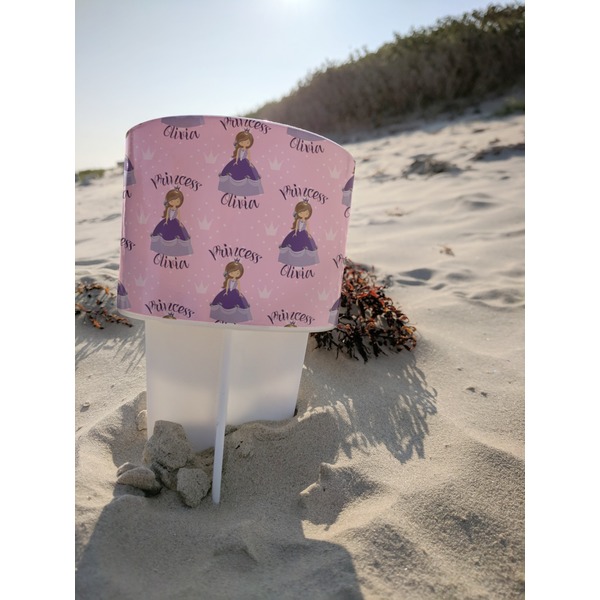 Custom Princess Beach Spiker white on beach with sand