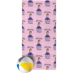 Custom Princess Beach Towel (Personalized)