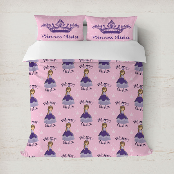 Custom Custom Princess Duvet Cover Set - Full / Queen (Personalized)