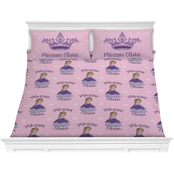 Custom Custom Princess Comforter Set - King (Personalized)