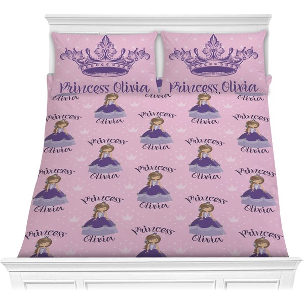 Custom Custom Princess Comforter Set - Full / Queen (Personalized)