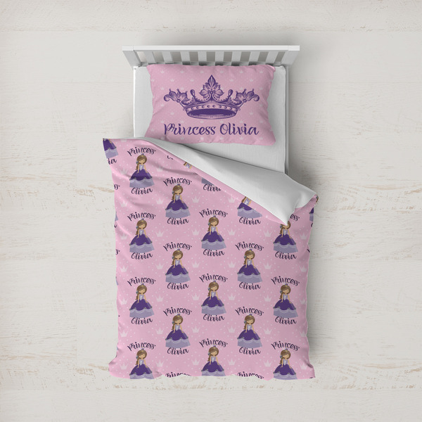 Custom Custom Princess Duvet Cover Set - Twin (Personalized)