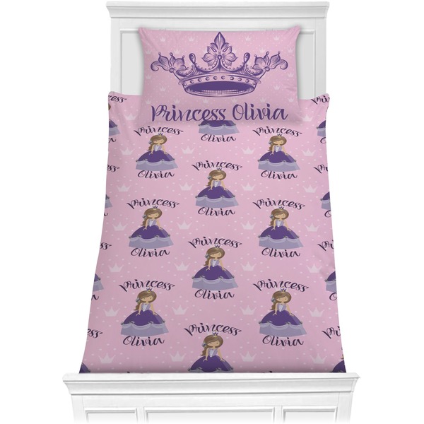 Custom Custom Princess Comforter Set - Twin XL (Personalized)