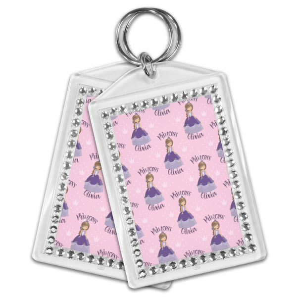 Custom Princess Bling Keychain - MAIN