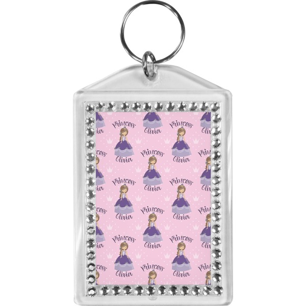 Custom Custom Princess Bling Keychain (Personalized)