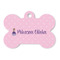Custom Princess Bone Shaped Dog ID Tag (Personalized)