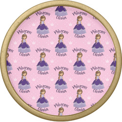 Custom Princess Cabinet Knob - Gold (Personalized)