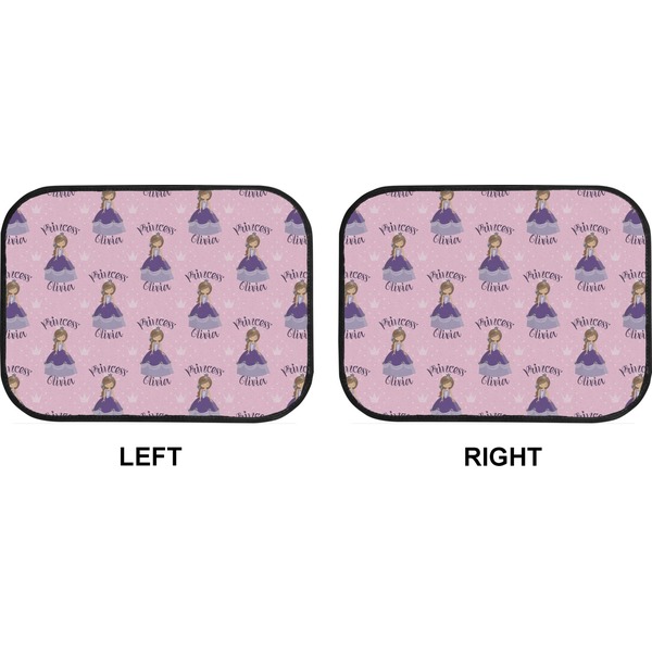 Custom Princess Car Floor Mats (Back Seat) (Approval)