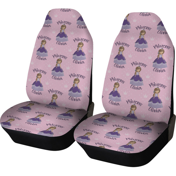 Custom Custom Princess Car Seat Covers (Set of Two) (Personalized)