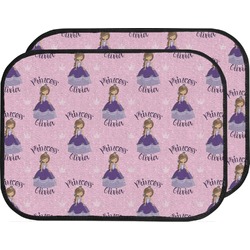 Custom Princess Car Floor Mats (Back Seat) (Personalized)