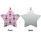Custom Princess Ceramic Flat Ornament - Star Front & Back (APPROVAL)