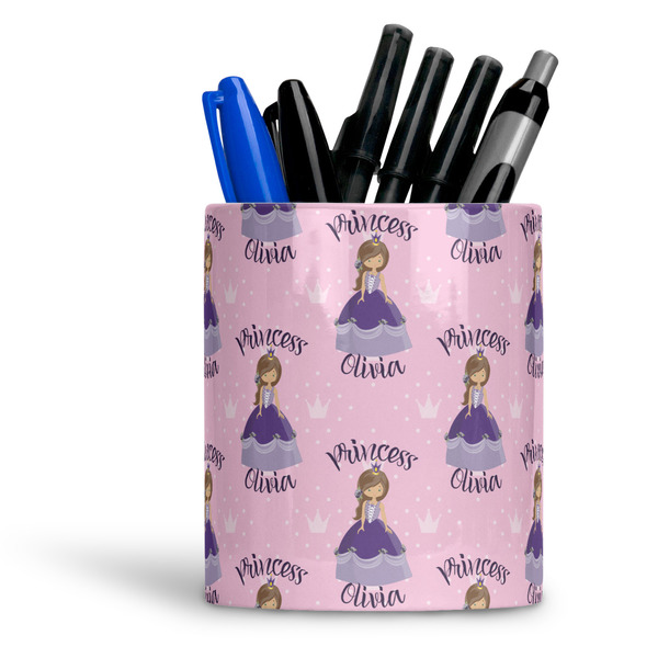 Custom Custom Princess Ceramic Pen Holder