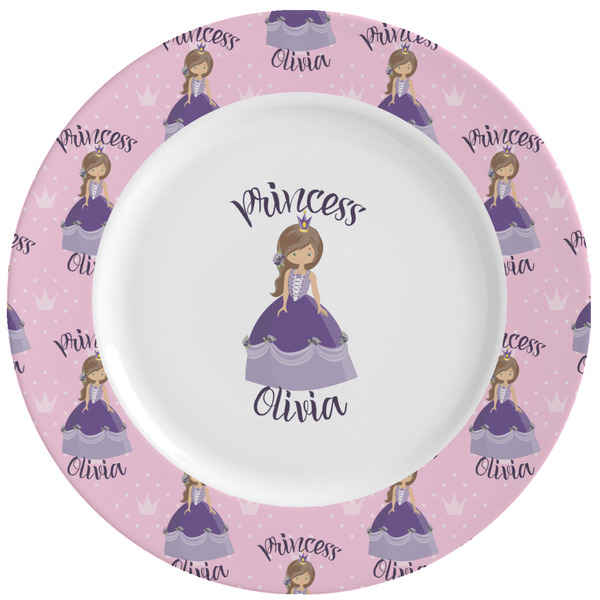 Custom Custom Princess Ceramic Dinner Plates (Set of 4) (Personalized)