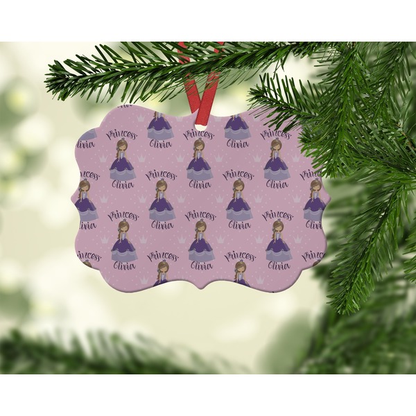 Custom Princess Christmas Ornament (On Tree)