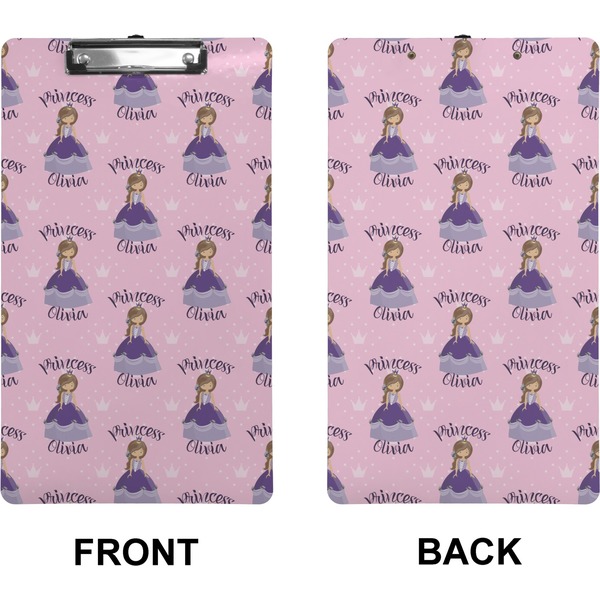 Custom Princess Clipboard (Legal) (Front + Back)
