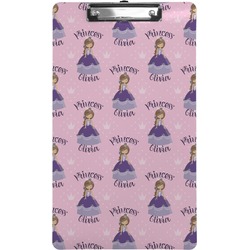 Custom Princess Clipboard (Legal Size) (Personalized)