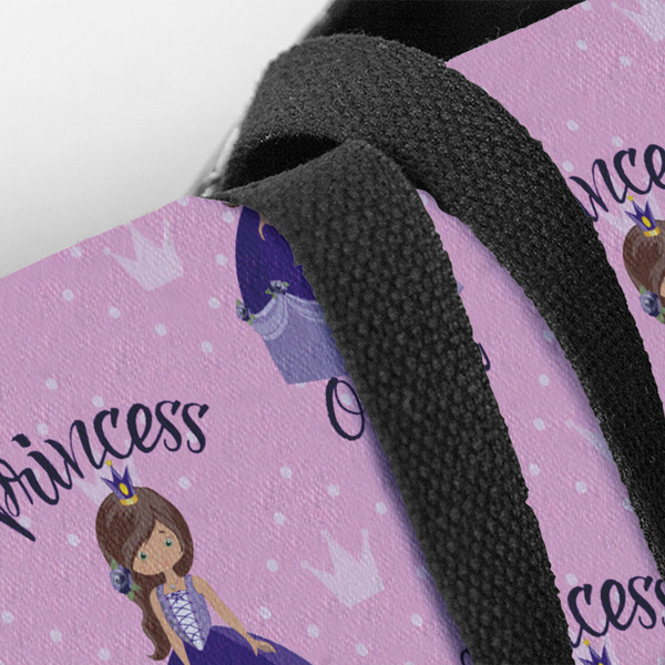 Custom Princess Closeup of Tote w/Black Handles