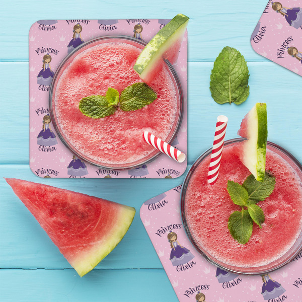 Custom Princess Coaster Set - LIFESTYLE