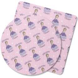 Custom Princess Rubber Backed Coaster (Personalized)