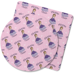 Custom Princess Rubber Backed Coaster (Personalized)