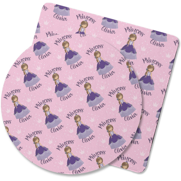 Custom Custom Princess Rubber Backed Coaster (Personalized)