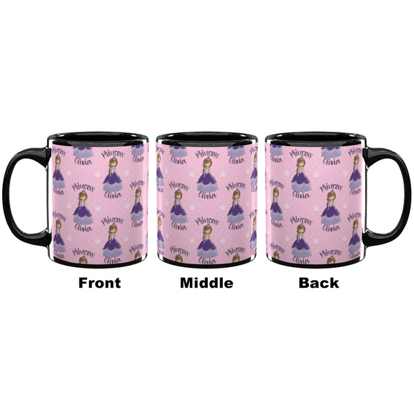 Custom Princess Coffee Mug - 11 oz - Black APPROVAL