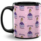 Custom Princess Coffee Mug - 11 oz - Full- Black