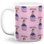 Custom Princess 11 Oz Coffee Mug - White (Personalized)