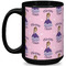 Custom Princess Coffee Mug - 15 oz - Black Full