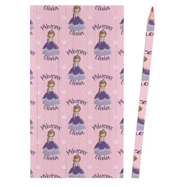 Custom Princess Colored Pencils - Front View