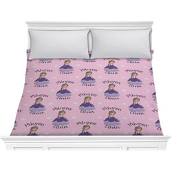 Custom Princess Comforter - King (Personalized)