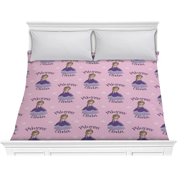 Custom Custom Princess Comforter - King (Personalized)