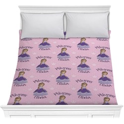 Custom Princess Comforter - Full / Queen (Personalized)