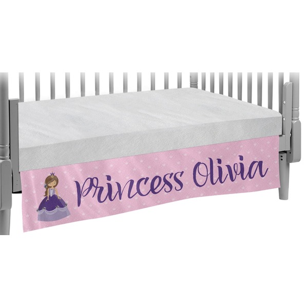 Custom Custom Princess Crib Skirt (Personalized)