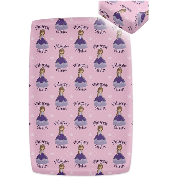 Custom Princess Crib Fitted Sheet - Apvl
