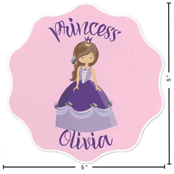 Custom Princess Custom Shape Iron On Patches - L - APPROVAL
