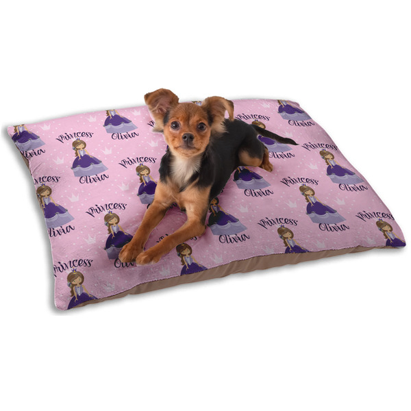 Custom Custom Princess Dog Bed - Small w/ Name All Over