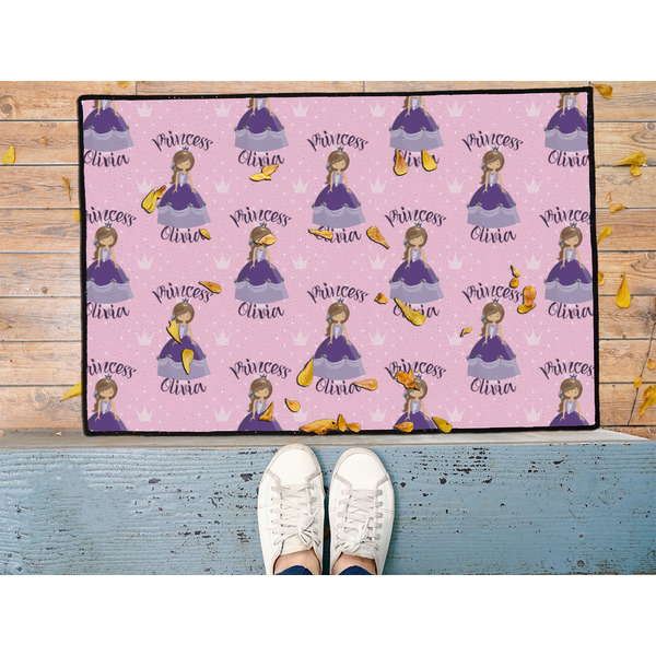 Custom Princess Door Mat - LIFESTYLE (Med)