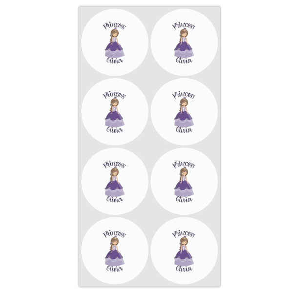 Custom Princess Drink Topper - Medium - Set of 12