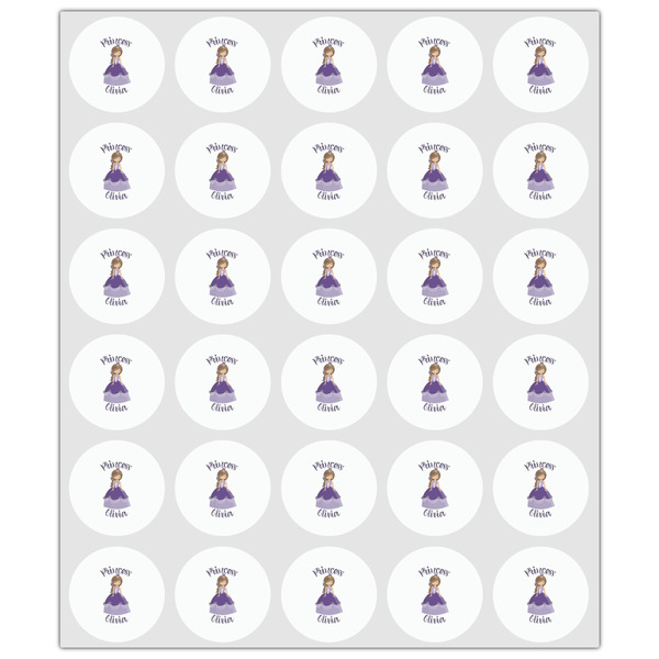 Custom Princess Drink Topper - XSmall - Set of 30