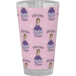 Custom Princess Pint Glass - Full Color (Personalized)