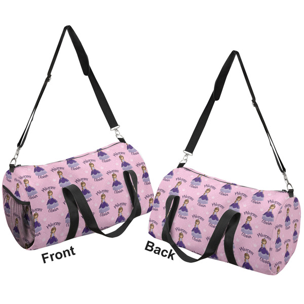 Custom Princess Duffle bag large front and back sides