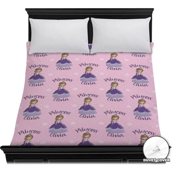 Custom Custom Princess Duvet Cover - Full / Queen (Personalized)