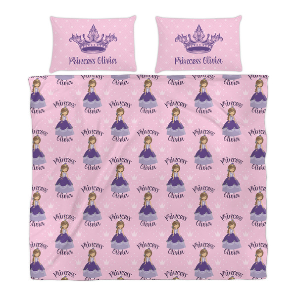 Custom Princess Duvet Cover Set - King - Alt Approval