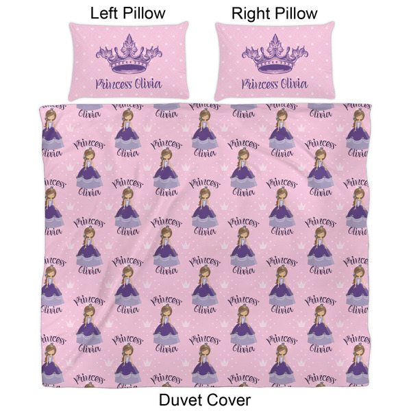 Custom Princess Duvet Cover Set - King - Approval