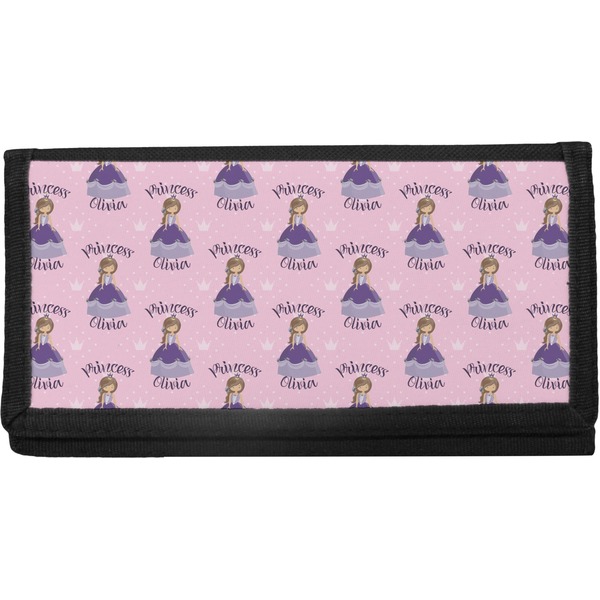 Custom Custom Princess Canvas Checkbook Cover (Personalized)