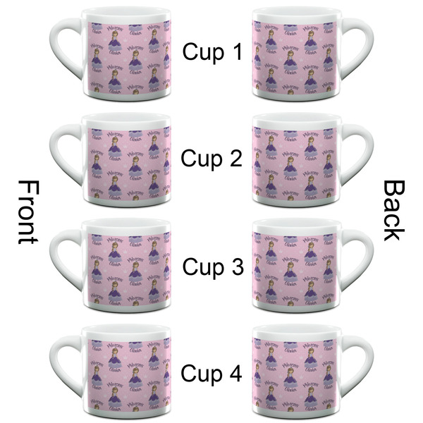 Custom Princess Espresso Cup - 6oz (Double Shot Set of 4) APPROVAL