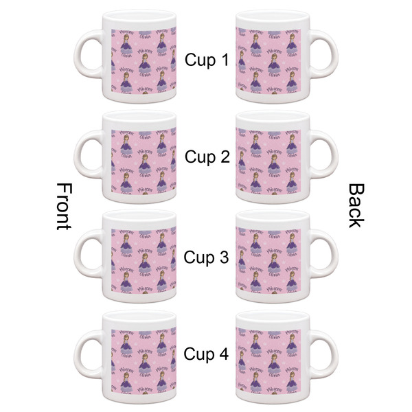 Custom Princess Espresso Cup Set of 4 - Apvl